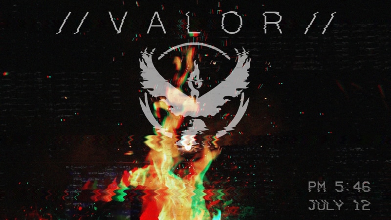 board, no people, glitch art, black background, western script, motion, creativity, valor, Team Mystic, black color, sign, chaos, instinct, emotion, indoors