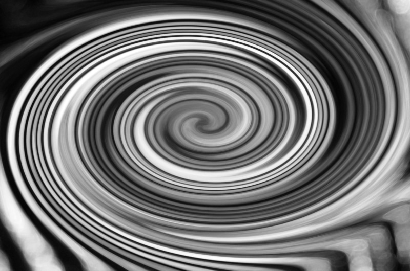 blurred motion, white, black, swirl, full frame, close-up, metal, indoors, confused, whirlpool, backdrop, background, textured, abstract, concentric, texture