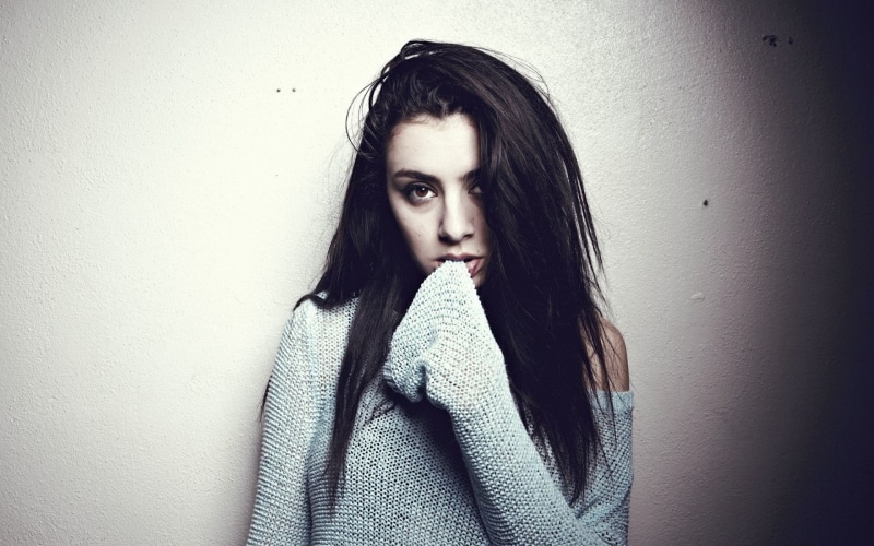 Long, Hair, 1080P, Girl, Confused