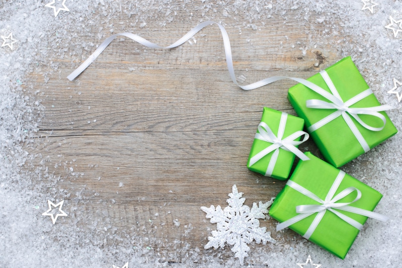 nature, directly above, gift, decor, event, celebration, Christmas, homemade, rustic, copy Space, space, high Angle View, emotion, backgrounds, season