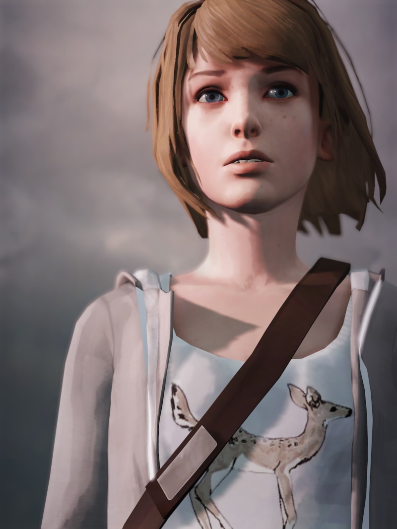 Life Is Strange, hair, young adult, fashion, dark, portrait, 720P, women, beautiful woman, contemplation, front view, looking, beauty, adult, Max Caulfield
