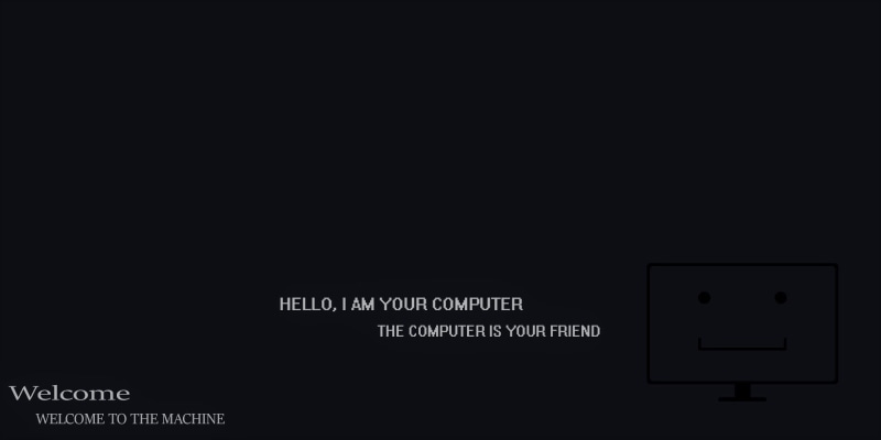 Retro computers, 1080P, Windows 10