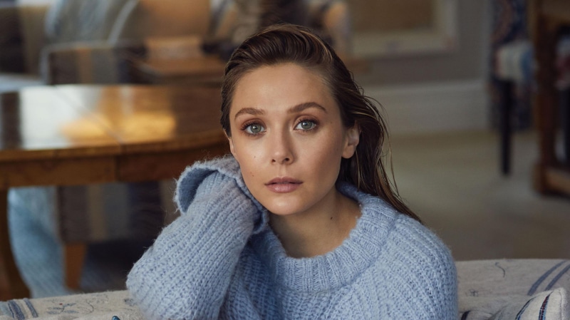 celebrities, depression - sadness, looking at camera, serious, young women, girls, headshot, young adult, front view, sweater, indoors, 2K, adult, hairstyle