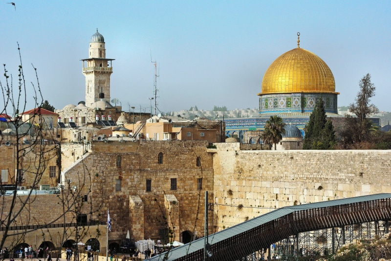 prayer, 4K, landmark, cityscape, travel destinations, outdoors, no people, the past, tower, dome of the rock, place of worship, wall, spirituality, tourism