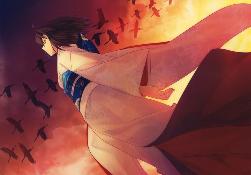 720P, Ryougi Shiki, Kara no Kyoukai, anime girls
