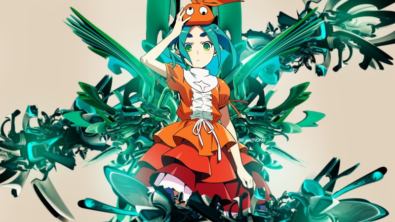 Monogatari (Series), Yotsugi Ononoki, Anime, 1080P