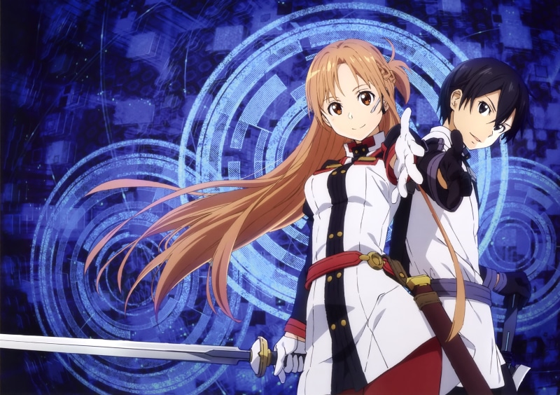 Sword Art Online Movie: Ordinal Scale, Sword Art Online, Yuna Shigemura, Asuna Yuuki, 2K