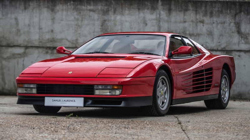 Red Car, Old Car, Sport Car, 1080P, Car, Ferrari Testarossa, Ferrari