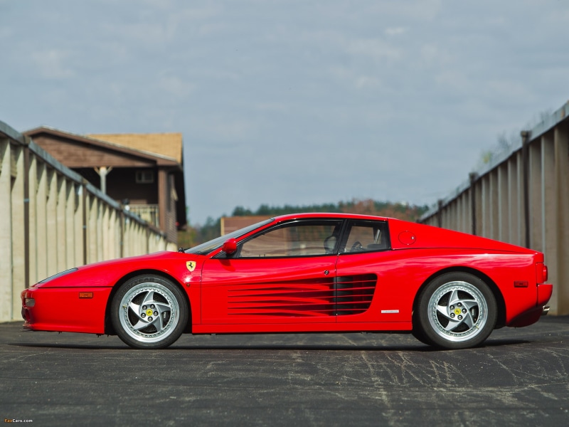 testarossa, supercar, 1080P, ferrari
