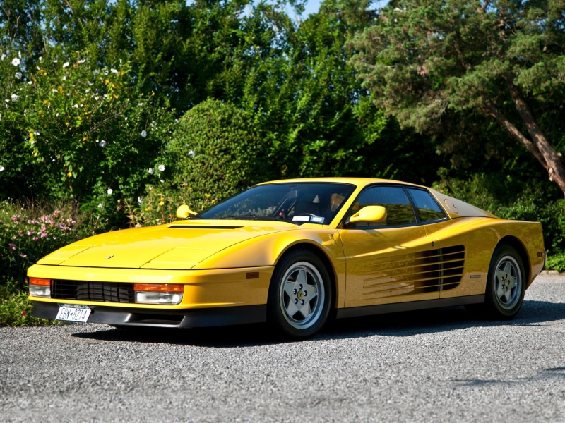 ferrari, 1080P, supercar, testarossa
