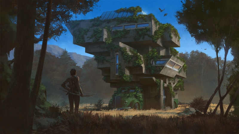 Klaus Pillon, Fantasy Architecture, architecture, 1080P