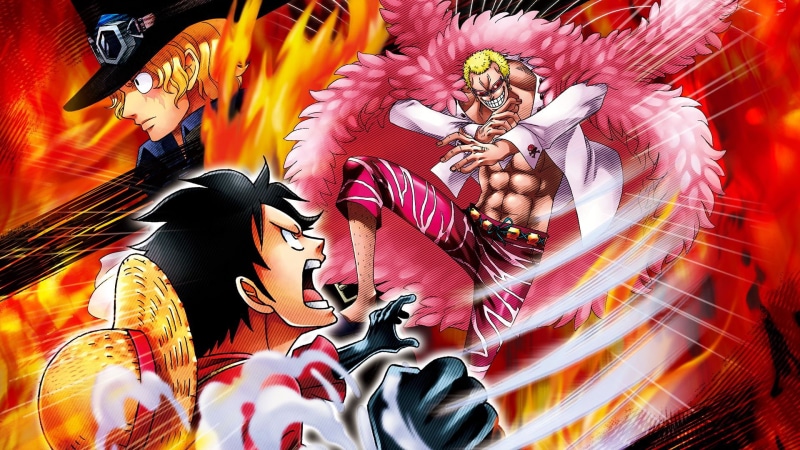Monkey D. Luffy, Anime, Sabo (One Piece), Donquixote Doflamingo, One Piece, 1080P