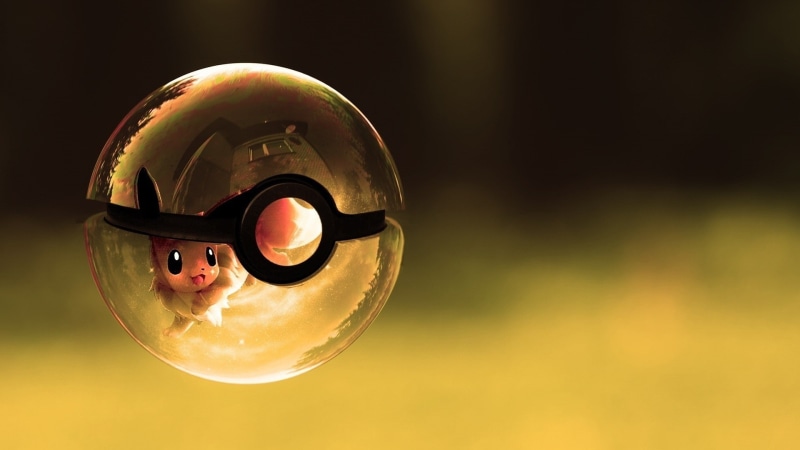 Pokéballs, Pokémon, Eevee, 1080P