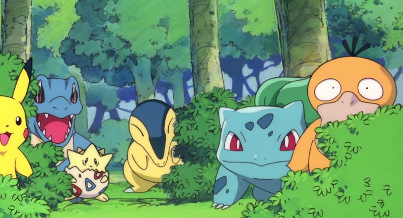720P, Cyndaquil (Pokémon), Pokémon, Psyduck (Pokémon), Togepi (Pokémon), Pikachus Pikaboo, Bulbasaur (Pokémon), Totodile (Pokémon), Pikachu