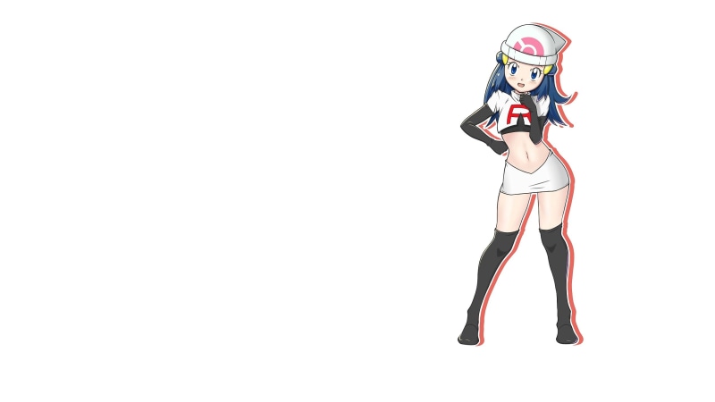1080P, Team Rocket, Dawn (Pokemon), Hikari (pokemon), Pokémon