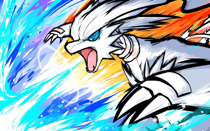 Pokémon, Reshiram, ishmam, 720P