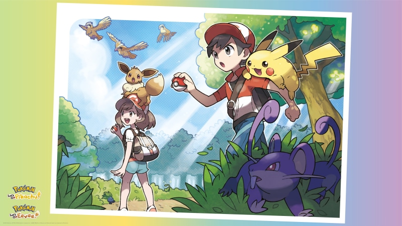 Rattata (Pokémon), Pokémon Lets Go Pikachu, Pokémon Lets Go Eevee, 4K, Elaine (Pokémon), Pokémon, Oddish (Pokémon), Pokémon: Lets Go Pikachu and Lets Go Eevee