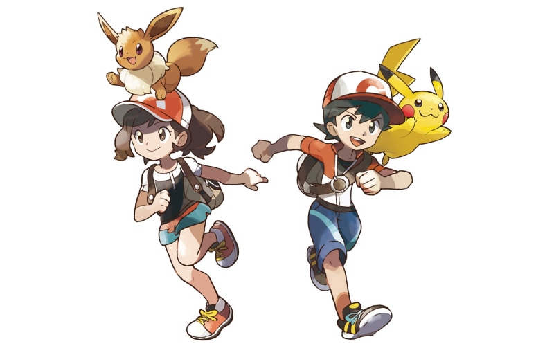 Pokémon Lets Go Pikachu, Pikachu, Pokémon Lets Go Eevee, Pokémon, Eevee (Pokémon), Pokémon: Lets Go Pikachu and Lets Go Eevee, 1080P