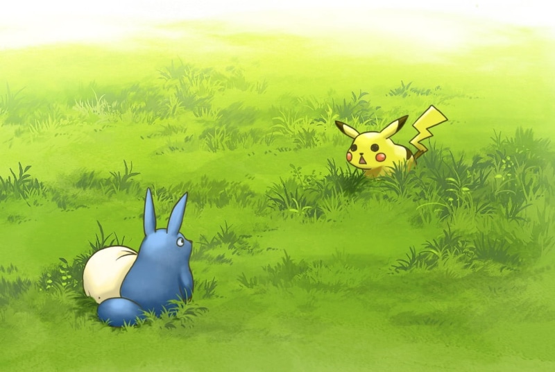holiday, easter bunny, grass, pokemon, holiday - event, animal themes, no people, representation, My Neighbor Totoro, animal representation, art and craft