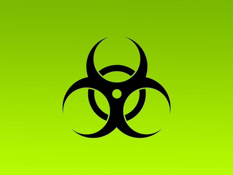 colored background, studio shot, no people, food and drink, yellow, representation, biohazard, art and craft, creativity, black color, copy space, close-up