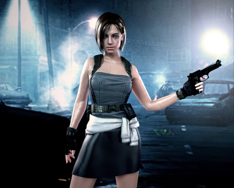 fashion, 2K, resident evil, portrait, woman, indoors, beautiful woman, looking at camera, one person, hairstyle, girl, young adult, standing, females