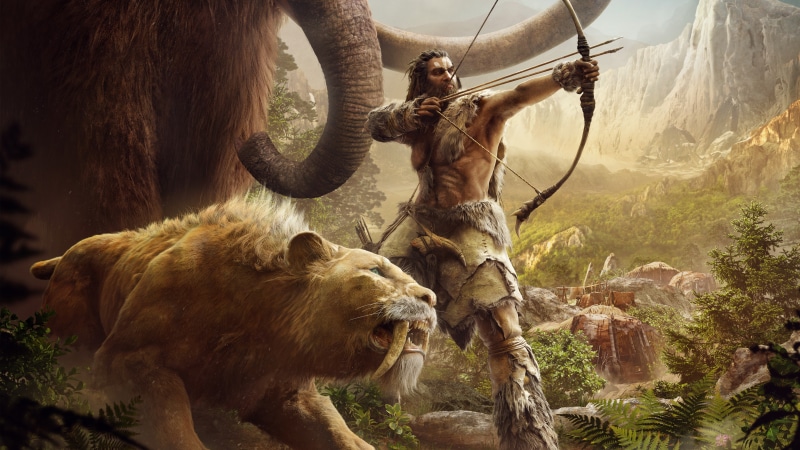 Primal, Far Cry, 5K, 5K, Mammoth, Sabretooth Tiger