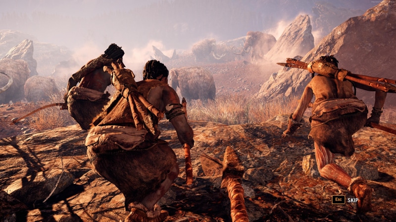 rock - object, desert, rock, PS4, military, activity, land, day, environment, Best Game, army soldier, PC, uniform, 4K, gun, Far Cry Primal, men, full length