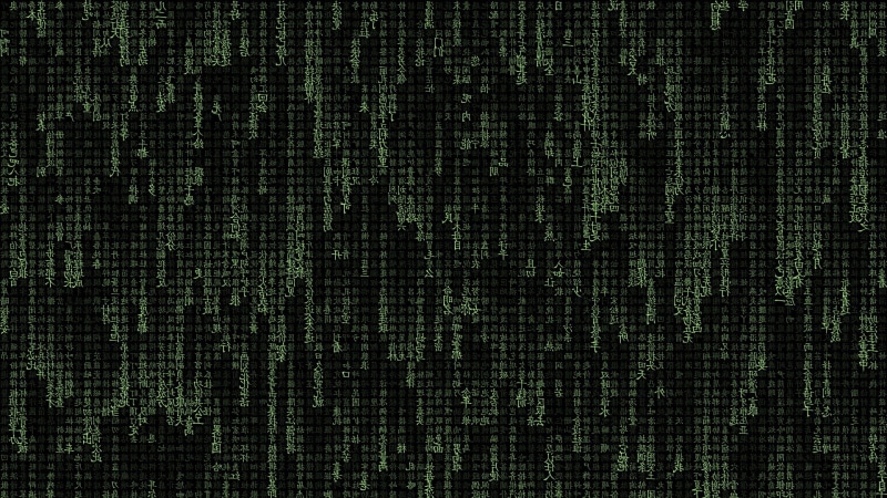 garment, pattern, communication, indoors, chinese the matrix typography abstract, backgrounds, green color, number, close-up, abstract, 1080P, full frame