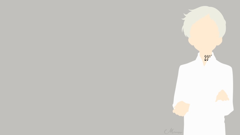 Minimalist, The Promised Neverland, 1080P, Anime, Vector, Norman (The Promised Neverland)