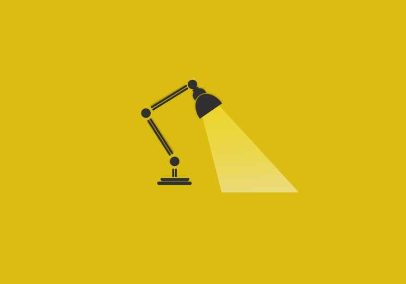 8K, Artistic, Lamp, Yellow, Minimalist, Minimalism