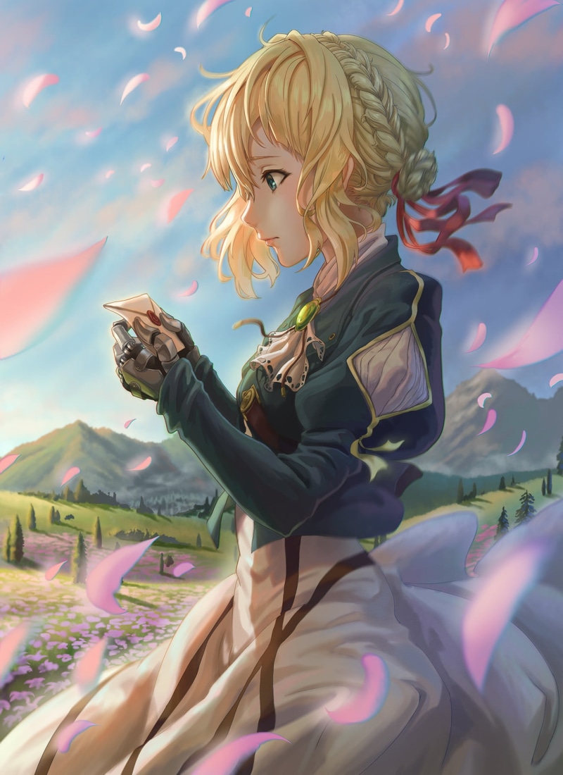 arts culture and entertainment, lifestyles, young adult, casual clothing, dress, emotion, beautiful woman, blonde, event, mechamusume, nature, outdoors