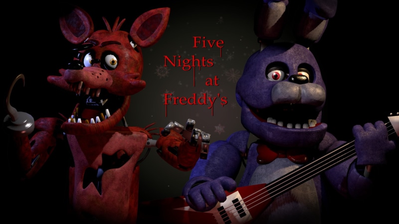 Five Nights at Freddys, Foxy (Five Nights at Freddys), Bonnie (Five Nights at Freddys), 1080P