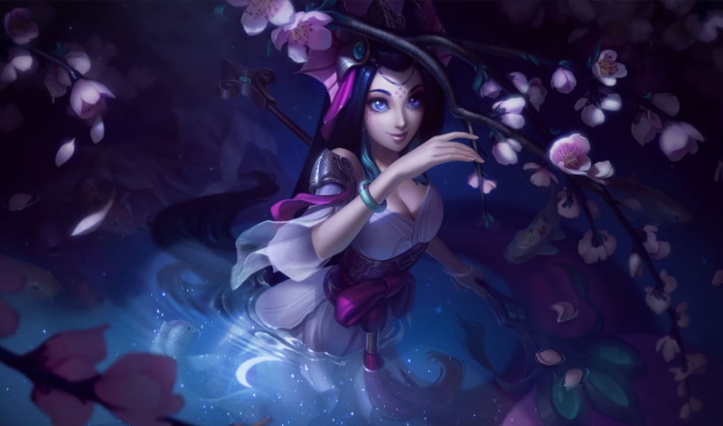 skin, Riot Games, League of Legends, 720P, siren, Nami, nami (league of legends), magic