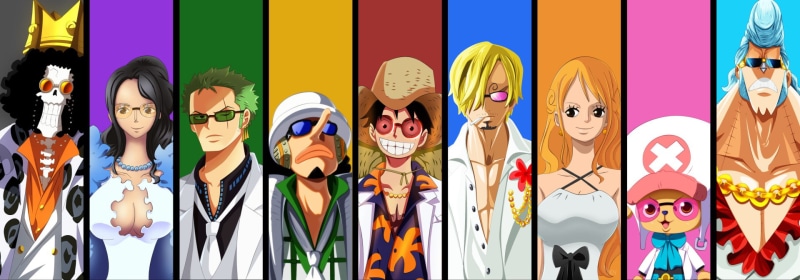 1080P, Brook (One Piece), Sanji (One Piece), Franky (One Piece), Tony Tony Chopper, Zoro Roronoa, Anime, Nico Robin, Nami (One Piece), Monkey D. Luffy