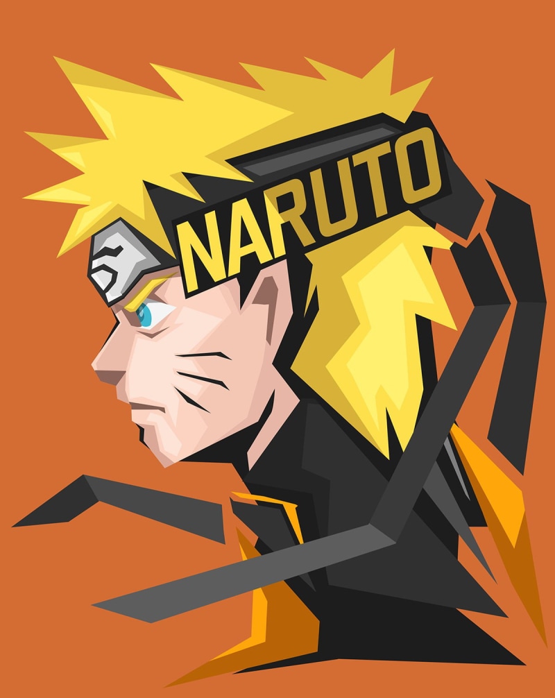 uzumaki, emotion, digital, business, depression - sadness, colored background, shape, negative emotion, orange background, contemplation, yellow, anime