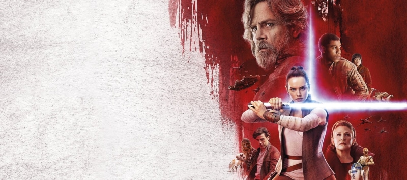 copy space, 1080P, BB-8, Porg (Star Wars), group of people, red, John Boyega, Luke Skywalker, wall, Kelly Marie Tran, Mark Hamill, people, outdoors, men