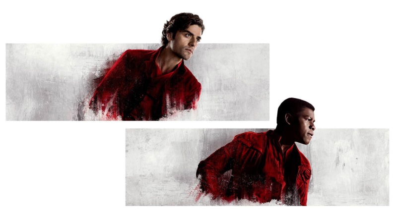 Star Wars: The Last Jedi, Poe Dameron, Star Wars, 1080P, Finn (Star Wars), Oscar Isaac, John Boyega
