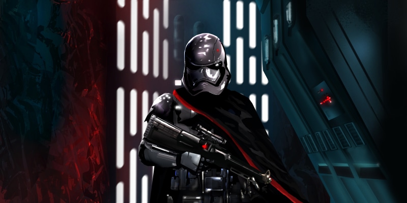 4K, 8K, Digital art, 5K, Captain Phasma