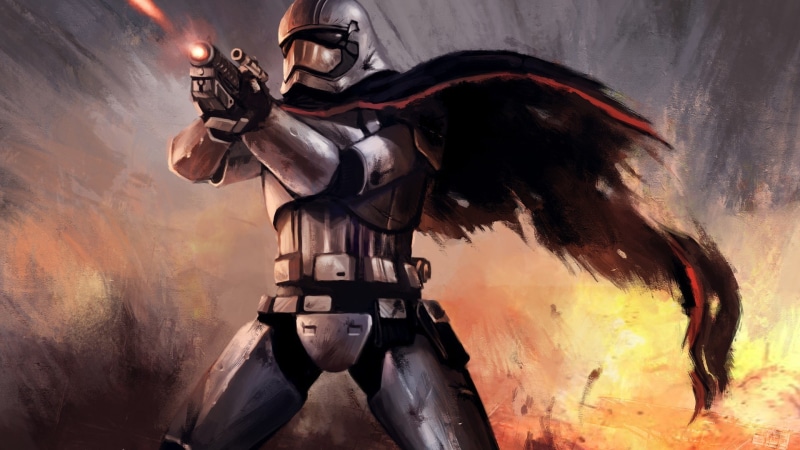 Star Wars, Star Wars: The Force Awakens, 1080P, First Order, Captain Phasma
