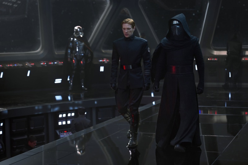 Domhnall Gleeson, Star Wars, Star Wars Episode VII: The Force Awakens, Kylo Ren, General Hux, Captain Phasma, 1080P
