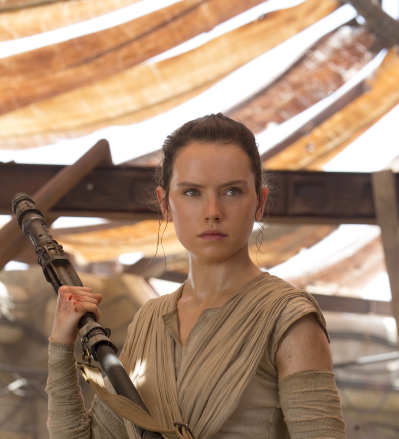 4K, Star Wars: The Force Awakens, 4K, Daisy Ridley, Rey