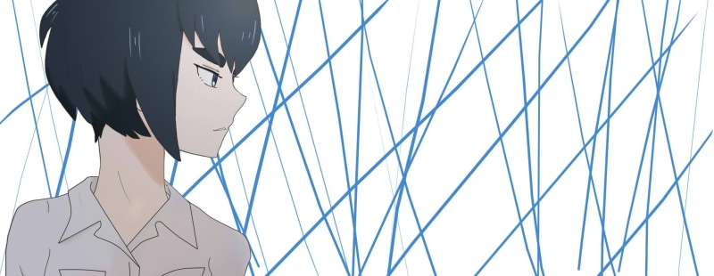 Kiryuin Satsuki, sky, 1080P, no people, city, technology, architecture, building, Kill la Kill, office, communication, pattern, day, clear sky, low angle view