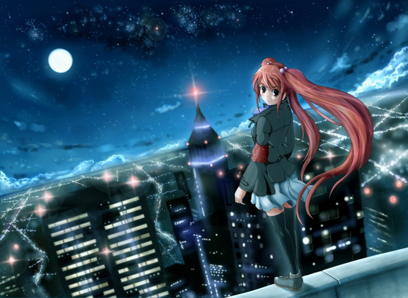 space, alien, star - Space, character, building, one person, imagination, dark, skyscraper, building exterior, nature, architecture, wind, young women