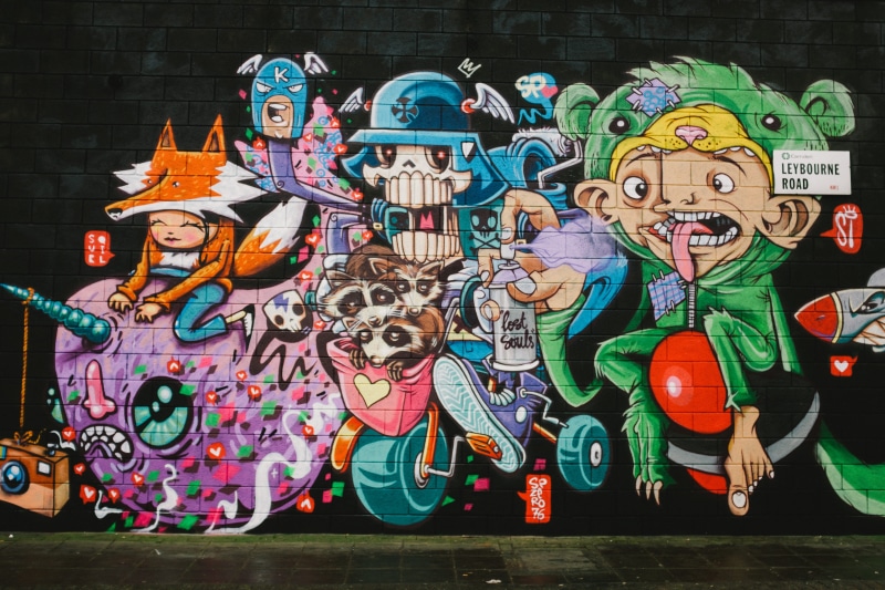 tin, wall, wall - building feature, creativity, can, cartoon, coat, mural, craft, day, art and craft, architecture, male likeness, washing, belief, built structure