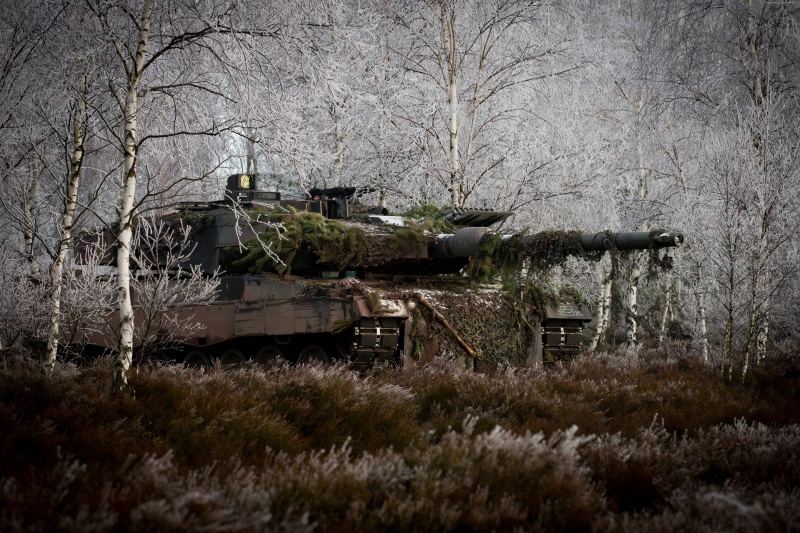 Can, winter, forest, MBT, Leopard 2, 5K, tank, 2a6m, camo, German, Bundeswehr
