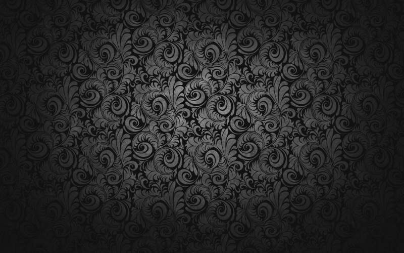 vector art, dark, floral, 1080P, pattern