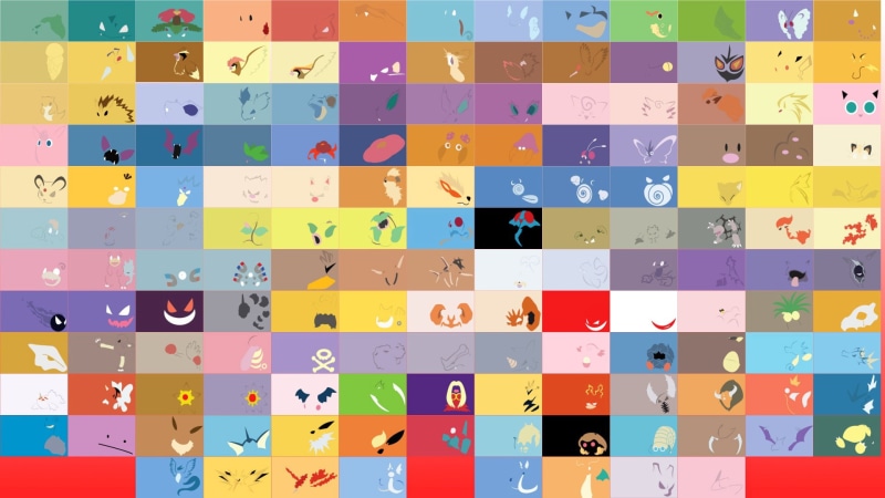 Pokemon First Generation, Pokémon, 1080P