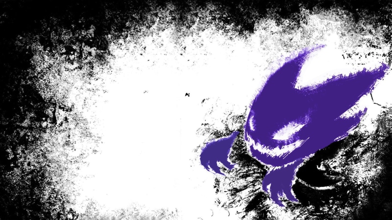grunge, Pokemon First Generation, video games, 1080P, Haunter, Nintendo
