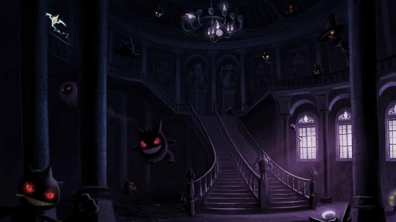 Haunter, artwork, gastly, 1080P, pokemon, anime, hd, nintendo, art, Gengar, banette
