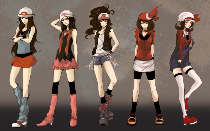 women, hd, pokemon, anime, mai, art, x, dawn, 1080P, may, cartoonish